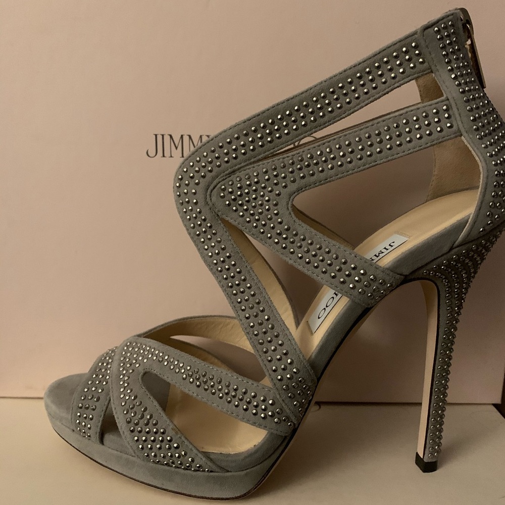 37.5 Jimmy Choo Suede Mini studs